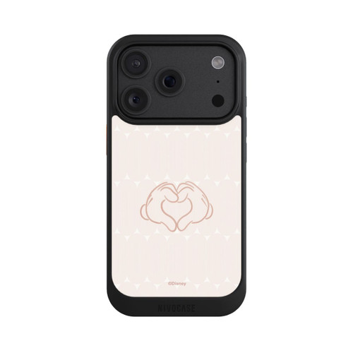 Apple iPhone 18 Pro NIVOcore Mains de Mickey Coeur Boho