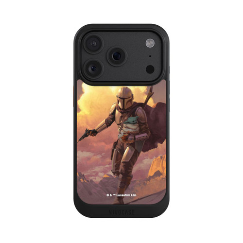 Apple iPhone 18 Pro NIVOcore Les nuages ​​du coucher du soleil Mandalorien et Grogu