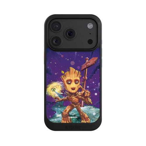 Apple iPhone 18 Pro NIVOcore Baby Groot Galaxy Touch