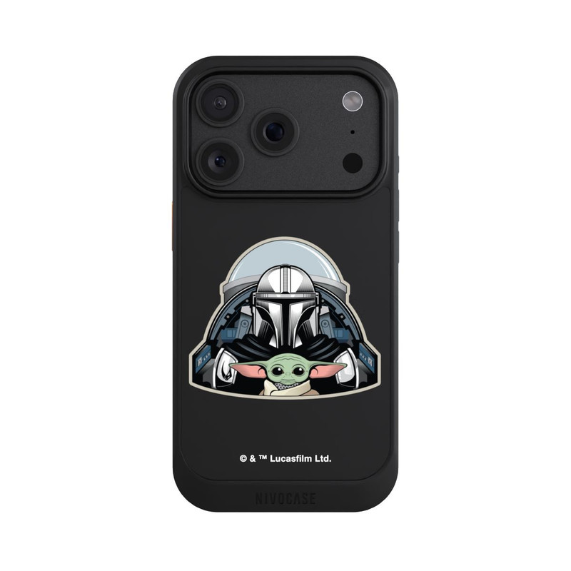 iPhone 18 Pro NIVOcore Mando et Grogu Transparent