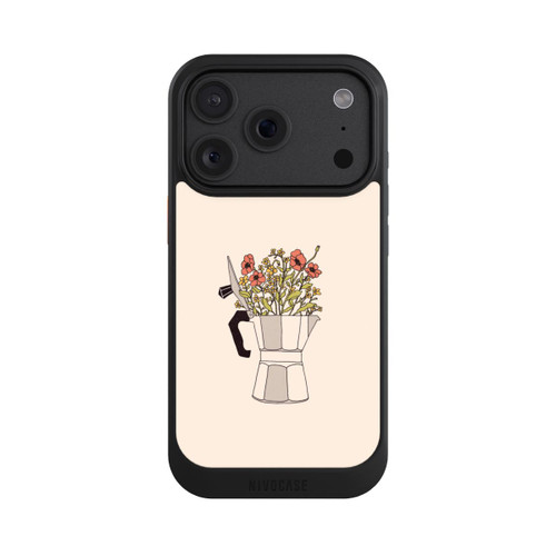 Apple iPhone 18 Pro NIVOcore Fleurs Moka