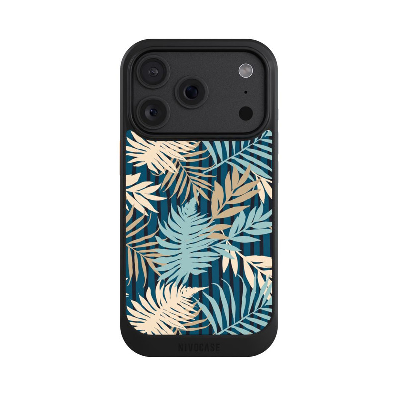 iPhone 18 Pro NIVOcore Palm Garden Beige Pattern