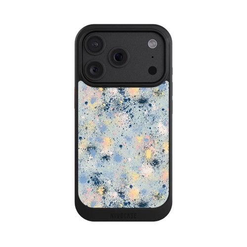 Apple iPhone 18 Pro NIVOcore Ink Dripping Dust Texture Blue