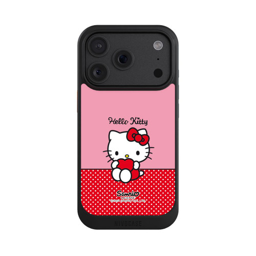 Apple iPhone 18 Pro NIVOcore Hello Kitty sitzend mit Herz