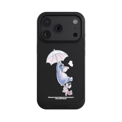 Apple iPhone 18 Pro NIVOcore Winnie Pooh Eeyeore Find Happiness Transparent
