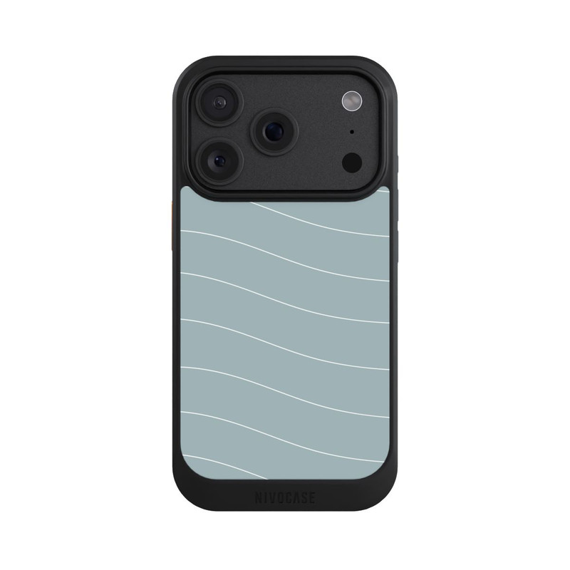 iPhone 18 Pro NIVOcore Trendy Lines White Green