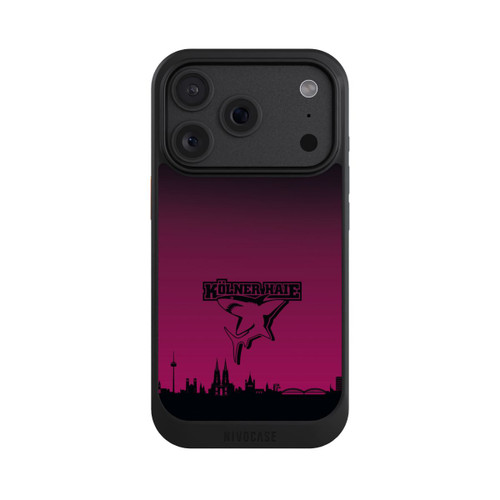 Apple iPhone 18 Pro NIVOcore Kölner Haie Skyline Pink