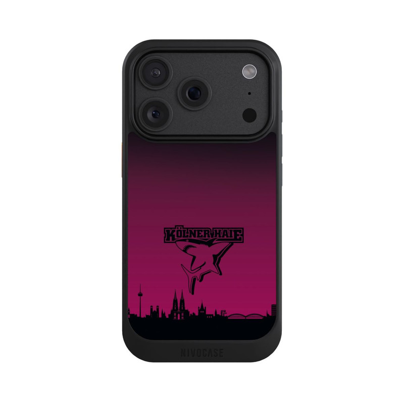 iPhone 18 Pro NIVOcore Kölner Haie Skyline Pink