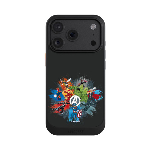 Apple iPhone 18 Pro NIVOcore Marvel's Avengers Black
