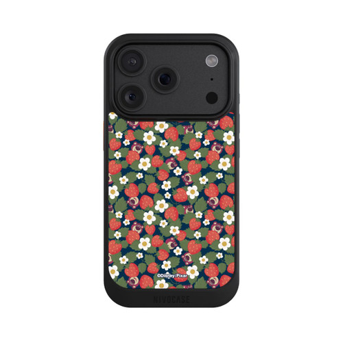 Apple iPhone 18 Pro NIVOcore Lotso Toy Story Strawberry Flower Pattern