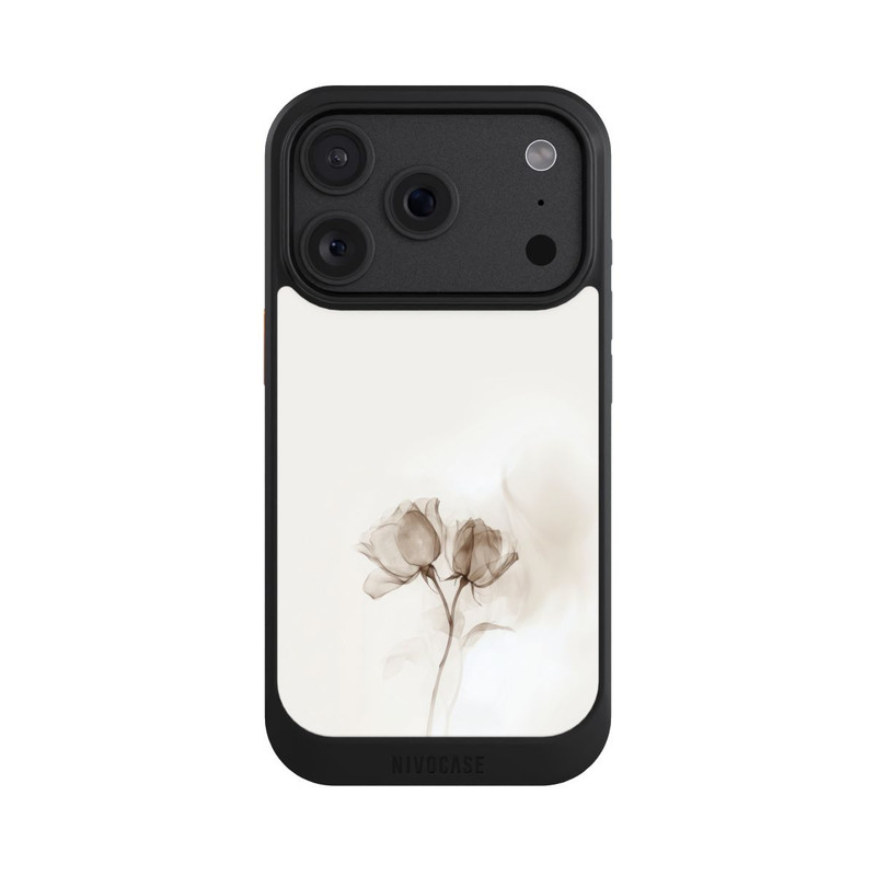 iPhone 18 Pro NIVOcore Braune Rose Blume Nebel