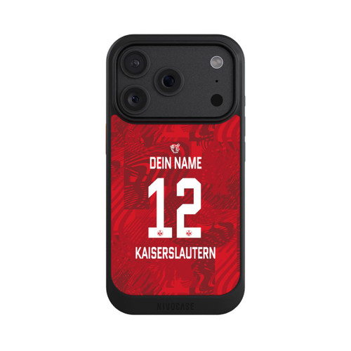 Apple iPhone 18 Pro NIVOcore 1. FCK Trikot Personalisierbar