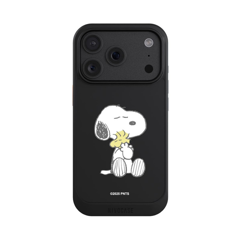 iPhone 18 Pro NIVOcore Snoopy And Woodstock Cuddling transparent