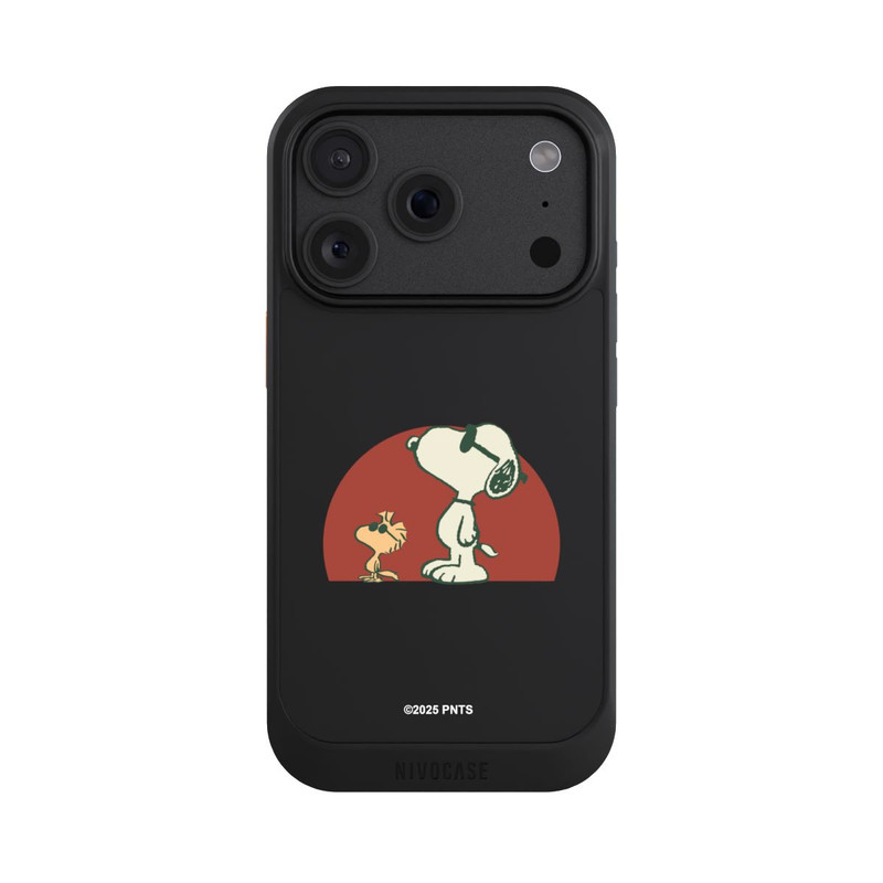 iPhone 18 Pro NIVOcore Snoopy Woodstock Far Out transparent