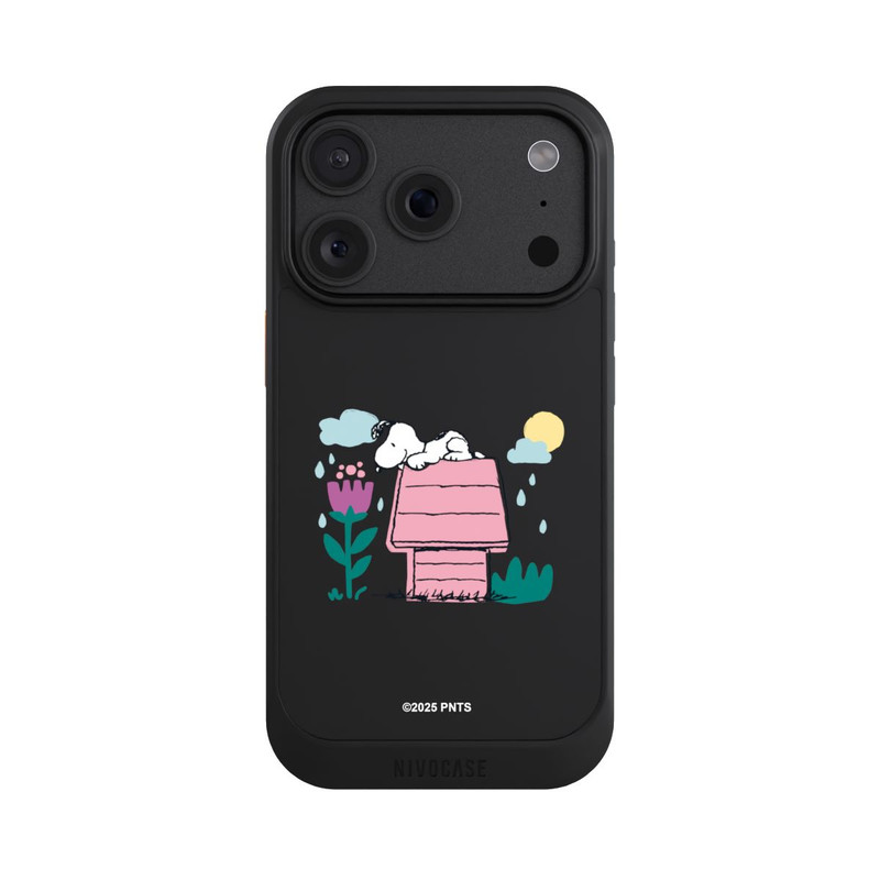 iPhone 18 Pro NIVOcore Snoopy Chenil Printemps transparent