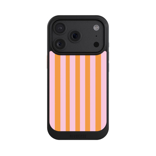 Apple iPhone 18 Pro NIVOcore Orange And Pink Stripes
