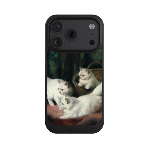 Apple iPhone 18 Pro NIVOcore Three White Angora Kittens
