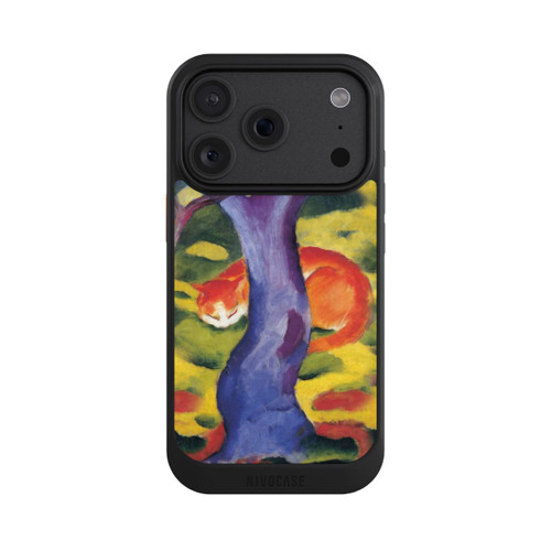Apple iPhone 18 Pro NIVOcore Cat Behind Tree by Franz Marc