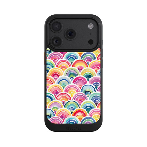 Apple iPhone 18 Pro NIVOcore Happy Summer Rainbow Scales