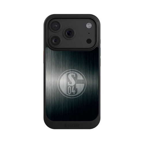 Apple iPhone 18 Pro NIVOcore Schalke 04 Metall Look