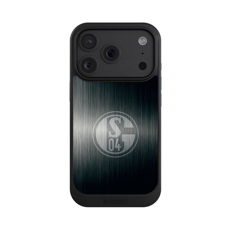 iPhone 18 Pro NIVOcore Schalke 04 Metall Look