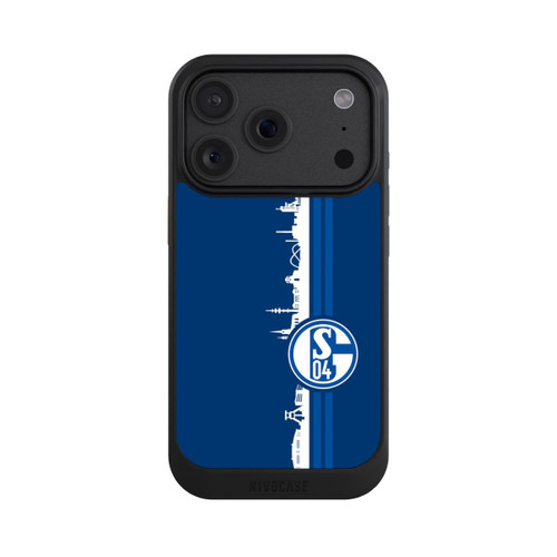 Apple iPhone 18 Pro NIVOcore Schalke 04 Skyline Blau