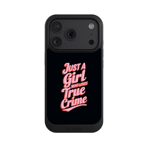 Apple iPhone 18 Pro NIVOcore Just a Girl Who Loves True Crime