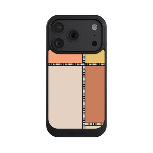 Apple iPhone 18 Pro NIVOcore Bauhaus Squares-Pastel