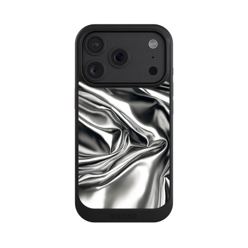 Apple iPhone 18 Pro NIVOcore Shiny Chrome Silver avec IA