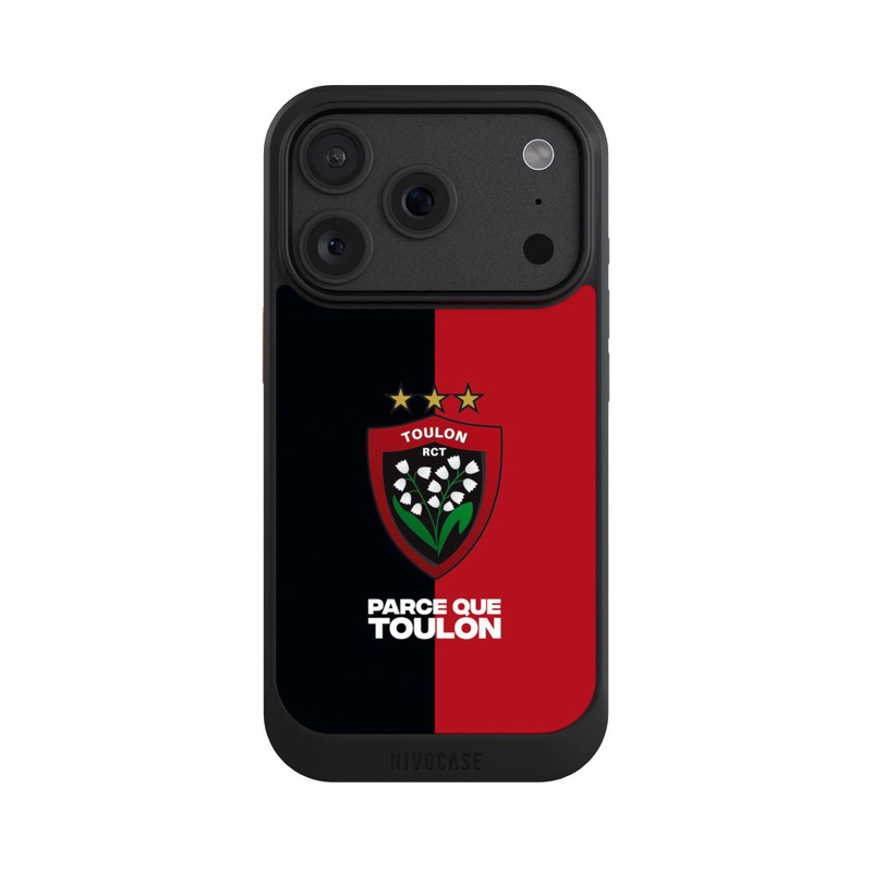 iPhone 18 Pro NIVOcore RCT Logo Rouge Noir