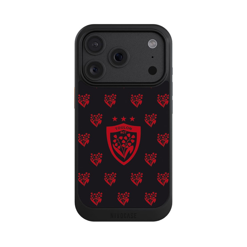 iPhone 18 Pro NIVOcore RCT Motif Muguet Rouge
