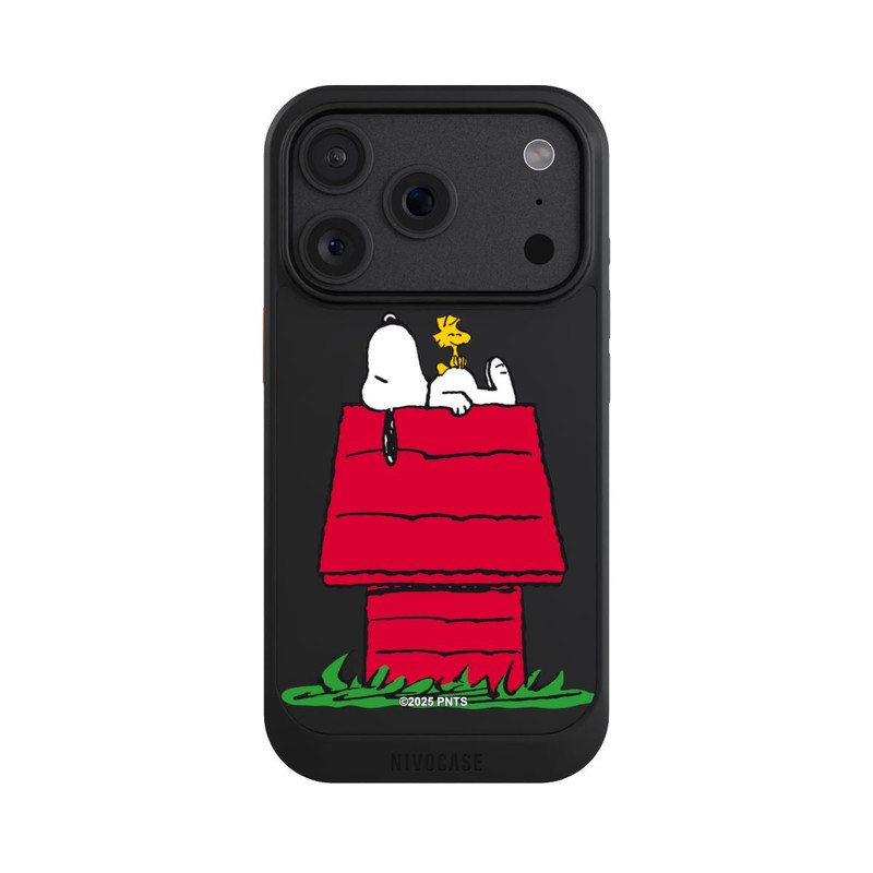 iPhone 18 Pro NIVOcore Snoopy and Woodstock Classic transparent