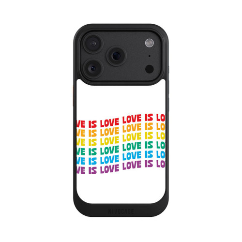 Apple iPhone 18 Pro NIVOcore Love is Love Flag
