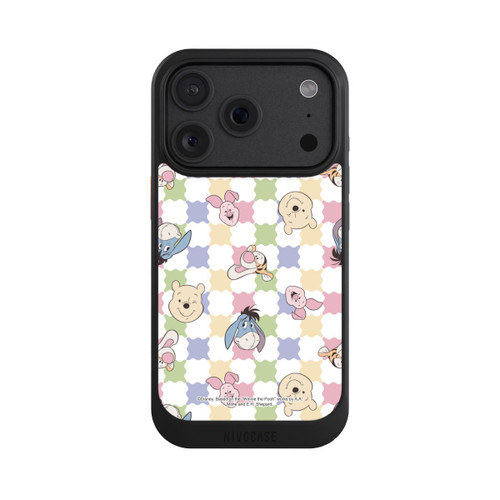 Apple iPhone 18 Pro NIVOcore Winnie Puuh und Freunde farbenfrohes Muster