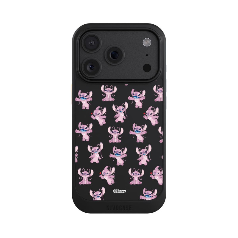 iPhone 18 Pro NIVOcore Angel Faces Pattern Transparent