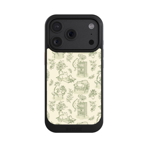 Apple iPhone 18 Pro NIVOcore Chonky Cats Toile de Jouy