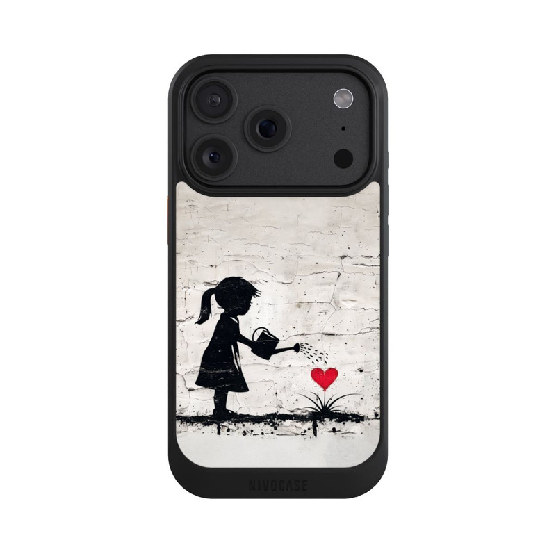 iPhone 18 Pro NIVOcore Girl Watering Bunch of Flowers 