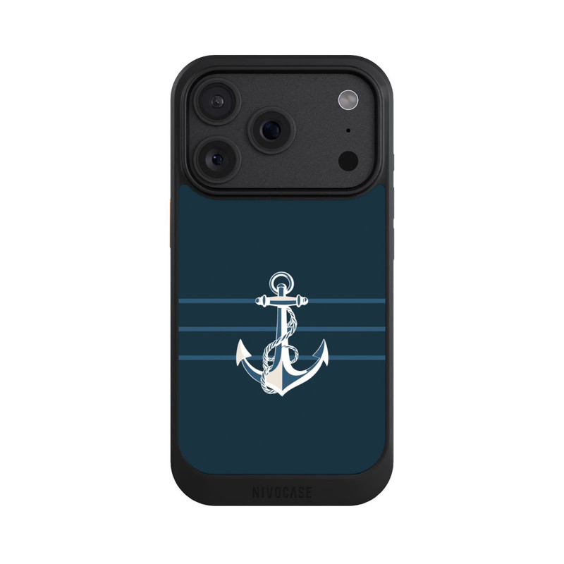 iPhone 18 Pro NIVOcore Anchor Line Blue with AI