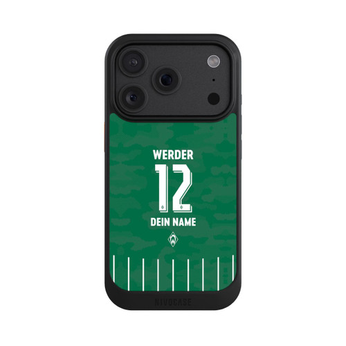 Apple iPhone 18 Pro NIVOcore Werder Bremen Trikot Personalisierbar 25-26