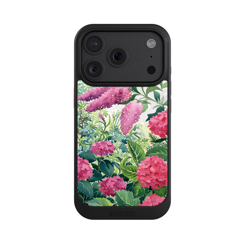 iPhone 18 Pro NIVOcore Garden Hydrangeas and Buddleia by Christopher Ryland