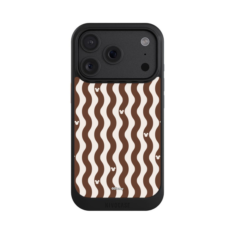 iPhone 18 Pro NIVOcore Mickey Mouse Brown Pattern Waves