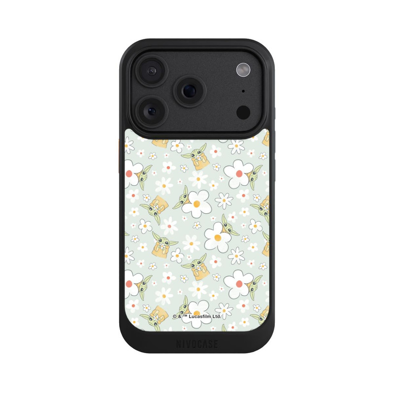 iPhone 18 Pro NIVOcore Baby Yoda Flower Pattern