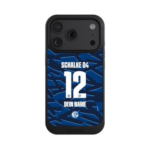 Apple iPhone 18 Pro NIVOcore Schalke 04 Trikot Personalisierbar 25-26