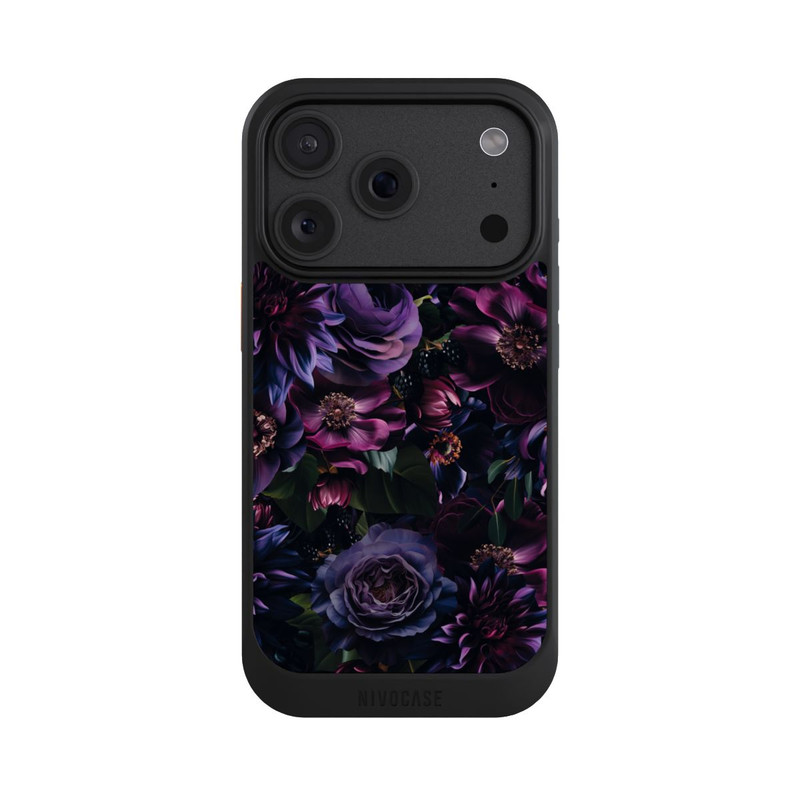 iPhone 18 Pro NIVOcore Dunkle Lila Blüten 