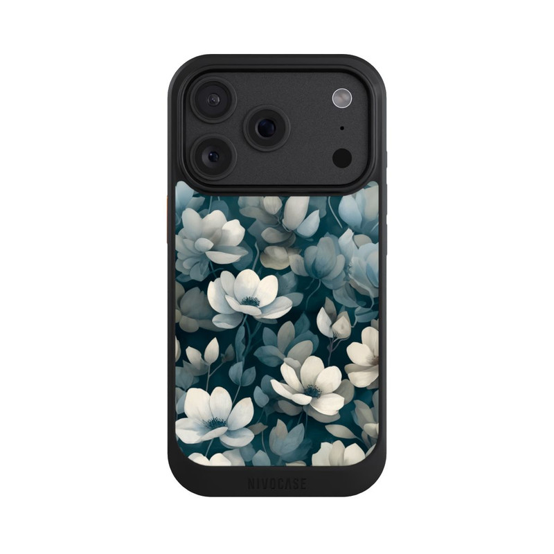 iPhone 18 Pro NIVOcore Negative Flower Petrol White with AI