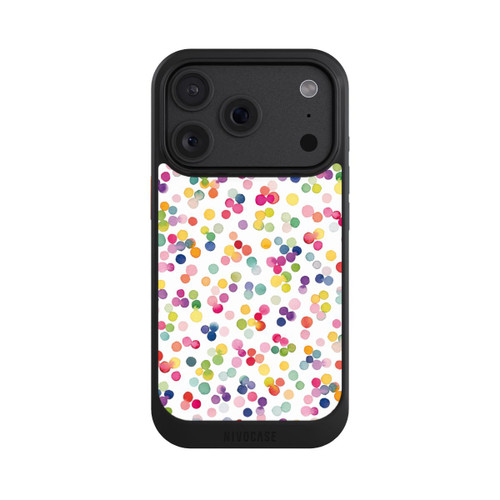 Apple iPhone 18 Pro NIVOcore Watercolor Dots Colorful
