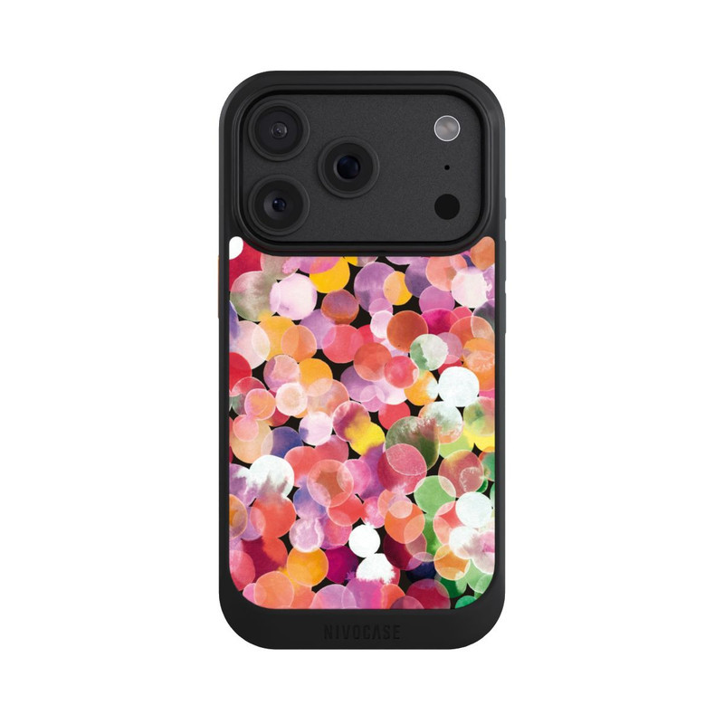 iPhone 18 Pro NIVOcore Colorful Watercolor Dots