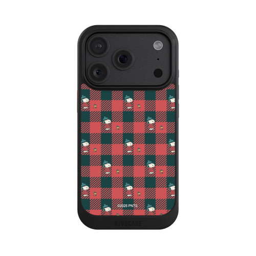 Apple iPhone 18 Pro NIVOcore Peanuts Red Tartan Pattern