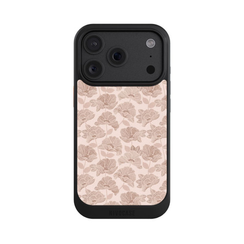 Apple iPhone 18 Pro NIVOcore Brown Floral Block