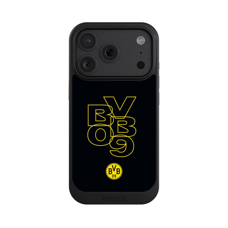 iPhone 18 Pro NIVOcore BVB09 Gelb Schwarz
